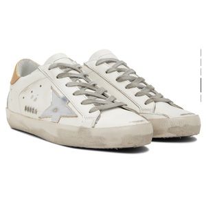 GOLDEN GOOSE Exclusive White Superstar Sneakers 8 US/ EUR 38